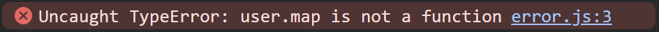 "map is not a function” error in JavaScript